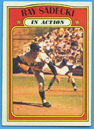 1972 Topps Baseball Cards      564     Ray Sadecki IA